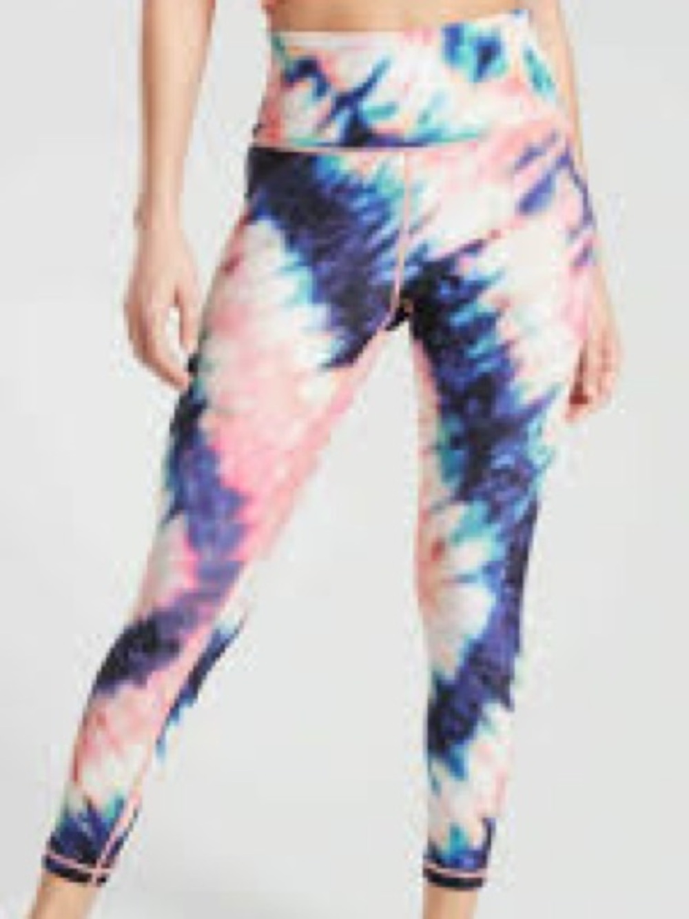 NWOT Athleta Elation Tie Dye 7/8 Tight Leggings. Size MP